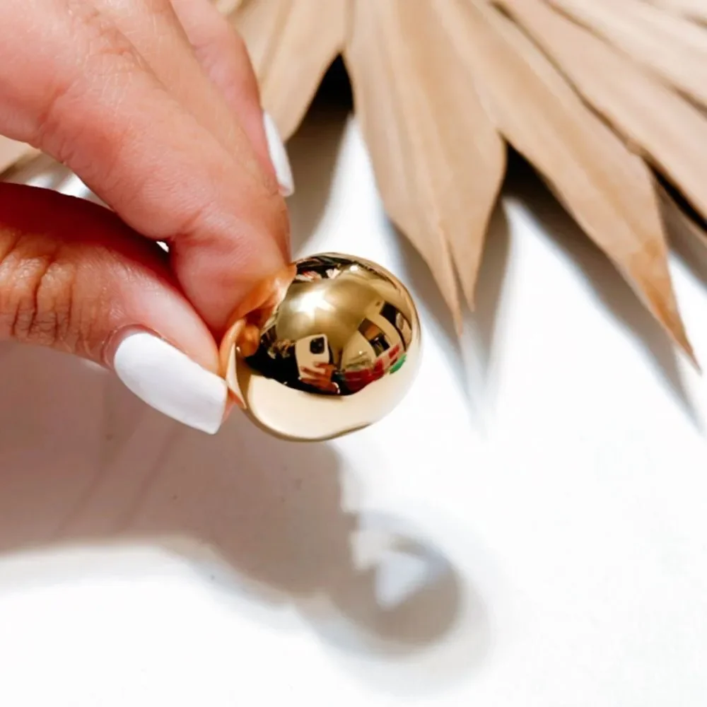 Minimalist gold ring #1038 - Picture 3 of 3